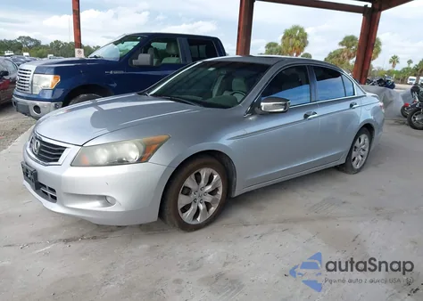 2008 Honda Accord 3.5 Ex-L из США, поврежденный, VIN 1HGCP36808A079569